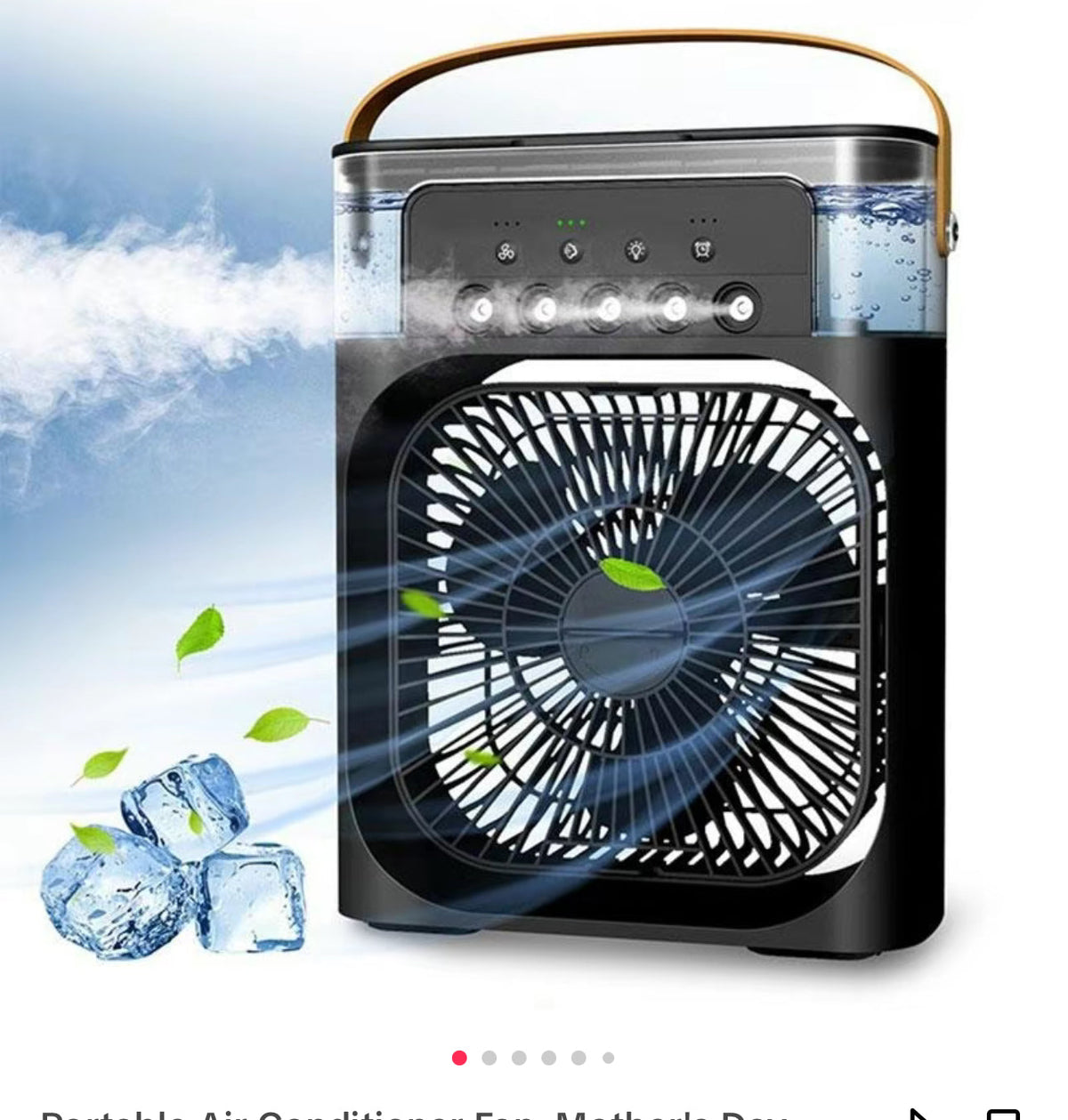Portable 3-in-1 Air Cooler Fan ƒ?? Mini AC for Room, Office & Car | Fast Cooling + Humidifier | Ships from USA ???§???? | TikTok & Amazon Hot Seller!
