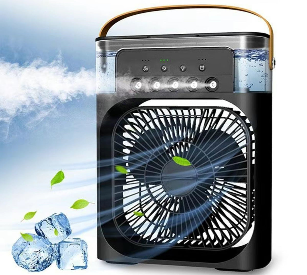 Portable 3-in-1 Air Cooler Fan ƒ?? Mini AC for Room, Office & Car | Fast Cooling + Humidifier | Ships from USA ???§???? | TikTok & Amazon Hot Seller!